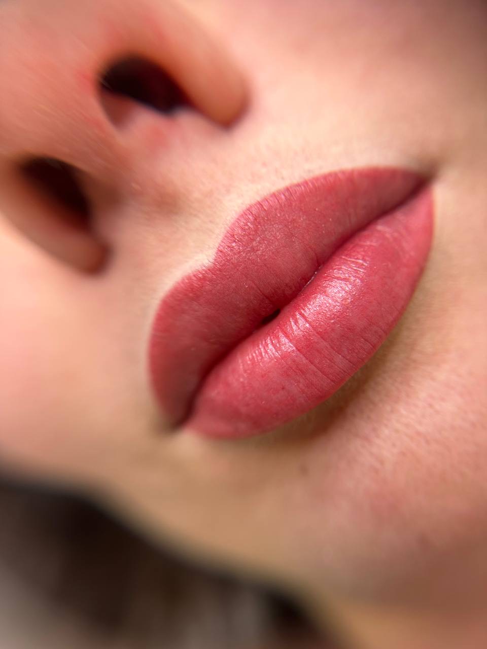 Risultato di PMU labbra con colore naturale